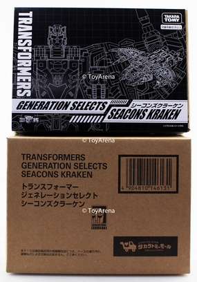 Transformers Generations Selects King Poseidon (Piranacon) Kraken (Seawing) Action Figure Battle Figure Plush Companion