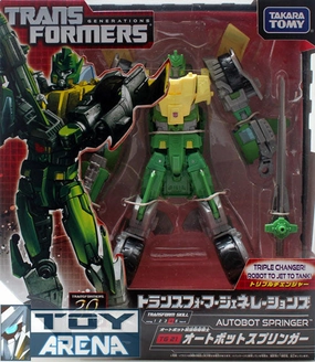 Transformers Generations TG-21 Springer Autobot Fall of Cybertron Action Figure Articulated Statue Antihero Model