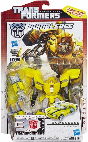 Transformers Generations Thrilling 30 Deluxe Class Bumblebee Action Figure Passionate Pursuit Lifetime Hobby