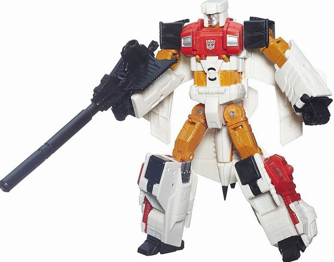 Silicone Model TV Series Transformers Generations Voyager Combiner Wars Silverbolt Action Figure