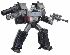 Transformers Generations War For Cybertron: Kingdom Core Megatron Action Figure WFC-K13 Art Deco Social media