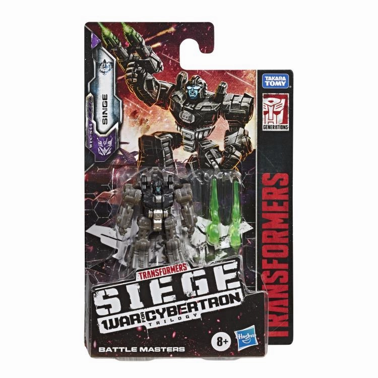 Transformers Generations War For Cybertron: Siege Battlemaster Singe Action Figure WFC-S44 Fantasy Warrior Cultural Icon