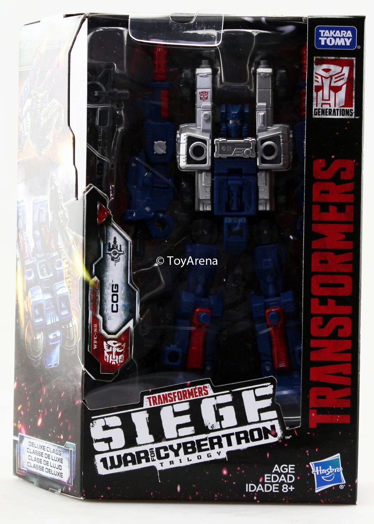 Limited Replica Transformers Generations War For Cybertron: Siege Deluxe Cog Action Figure WFC-S8