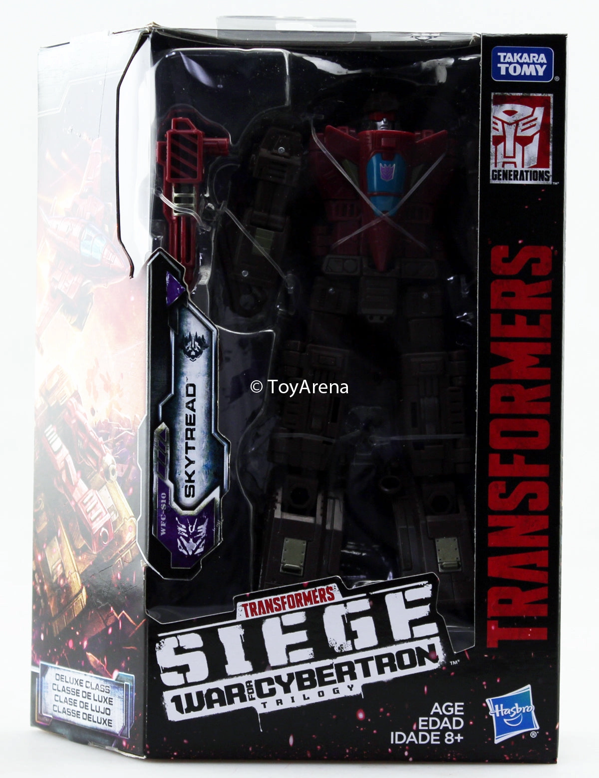 Hand Sculpted Toy Line Transformers Generations War For Cybertron: Siege Deluxe Skytread Action Figure WFC-S10