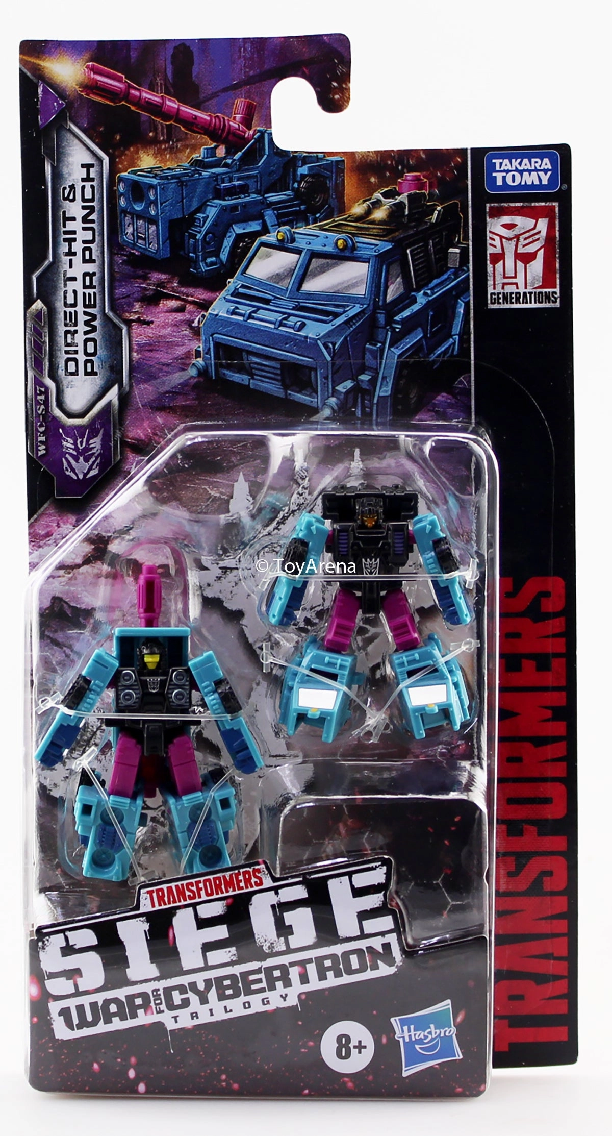 Modern Living Transformers Generations War For Cybertron: Siege Micromaster Direct Hit & Power Punch Action Figure WFC-S47