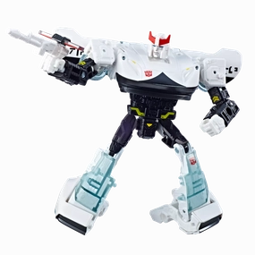 Transformers Generations War for Cybertron Siege Trilogy Deluxe Prowl Action Figure WFC-C23 Battery operated Press Worthy