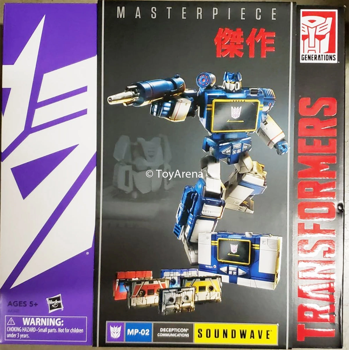 Transformers Masterpiece MP-02 Asia Exclusive Soundwave with 5 Cassestes Premium Replica Mindfulness practice