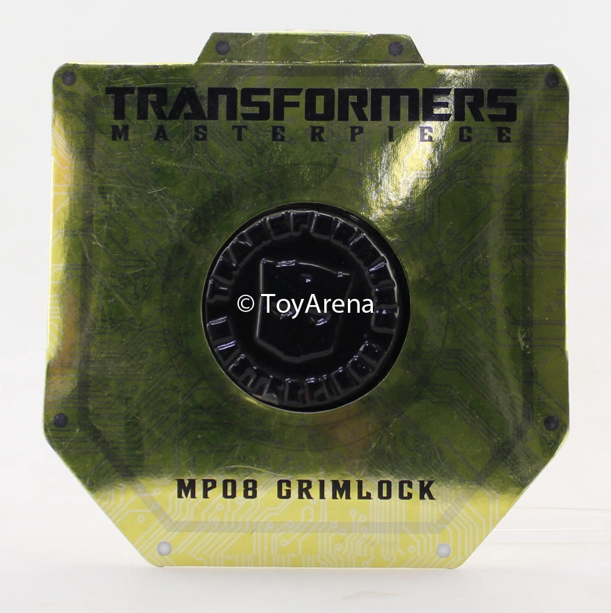 Collector's Album Shelving Ornament Transformers Masterpiece MP-08 Grimlock ( COIN ONLY )