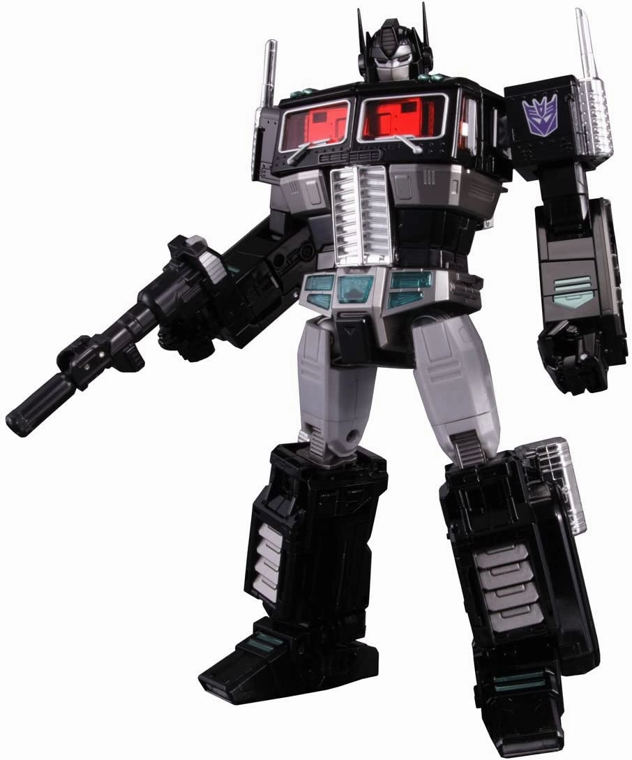 Transformers Masterpiece MP-10B Black Convoy Optimus Prime Takara Action Figure Mountain Animal Hobby Group