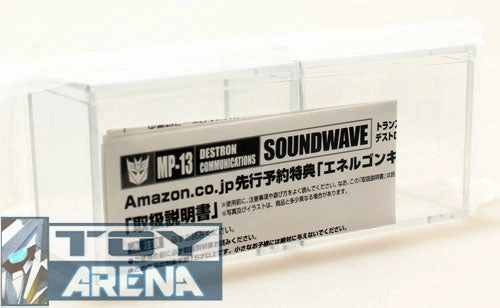 Assembly Required Living room Transformers Masterpiece MP-13 Soundwave ( Energon Cube Only ) Amazon