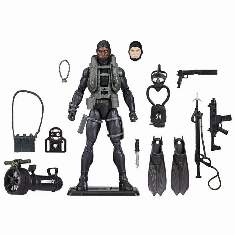 Ancient Sculpture Hasbro G.I. Joe Classified Series 60th Anniversary Sailor Recon Diver Action Figure