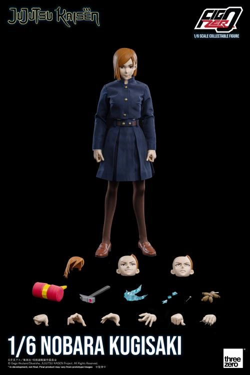 Rarity Value ThreeZero FigZero 1/6 Jujutsu Kaisen Nobara Kugisaki Scale Action Figure