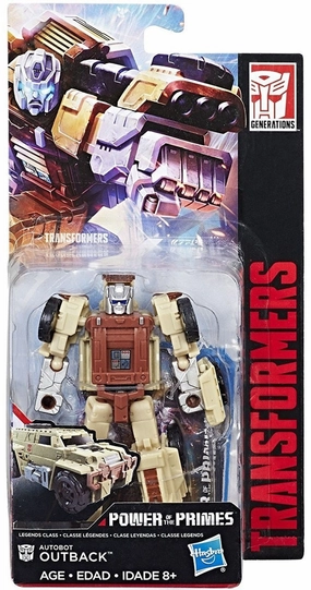 Premium Hero Modern Collectible Transformers Generations Power of the Primes Legend Outback Figure