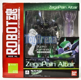 Collection Showcase Robot Spirits Damashii #70 ZegaPain Altair Action Figure (Item has Shelfware)