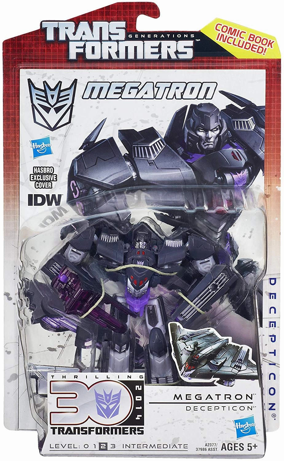 Transformers Generations Thrilling 30 Deluxe Class Megatron Action Figure Rarity Value