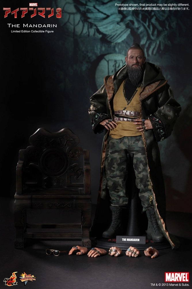 Hot Toys The Mandarin from Marvel Studios Iron Man 3 1/6 Scale Action Figure MMS211 Hobby Figure