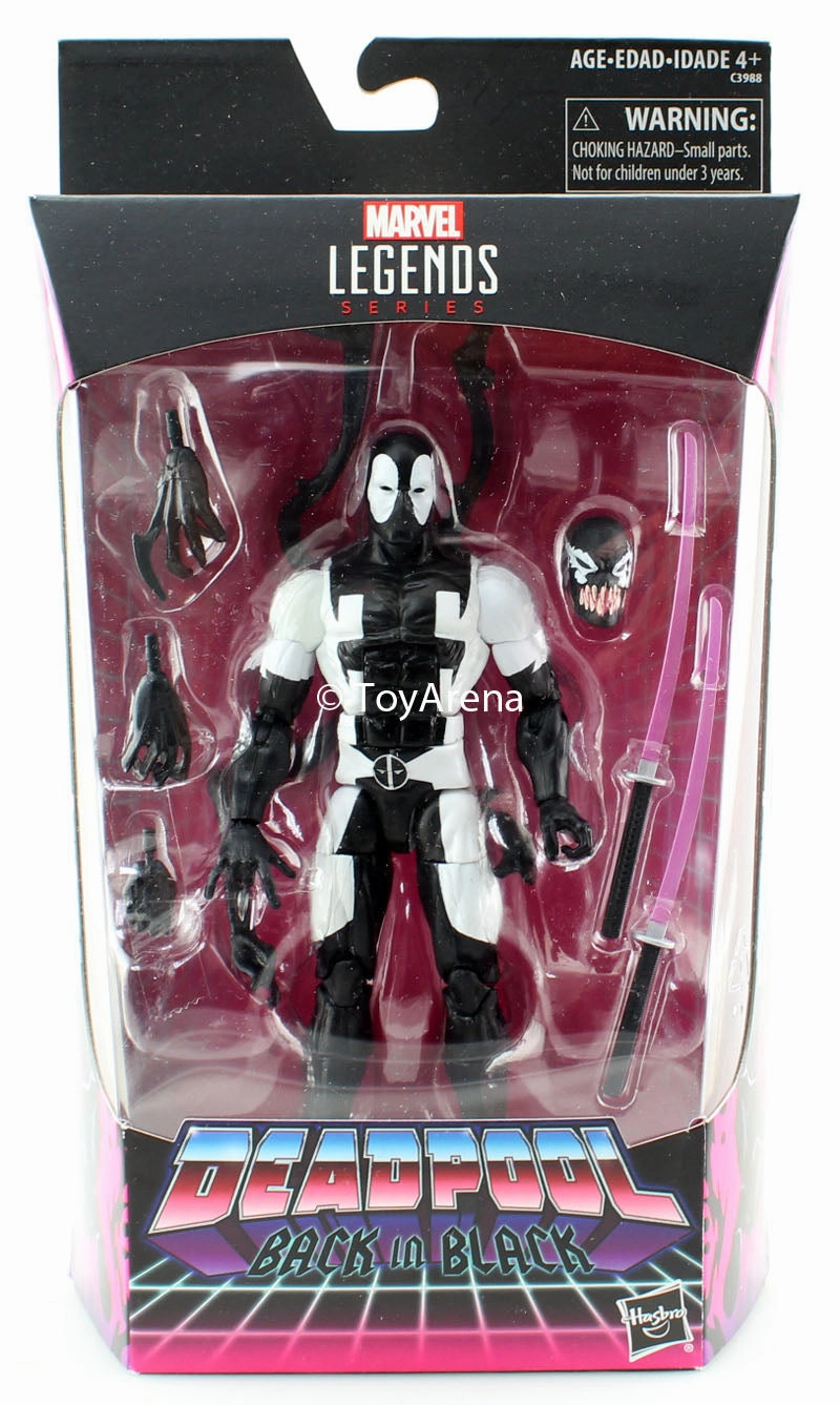 Marvel Legends Deadpool Back in Black 6" Gamestop Exclusive 2017 Super Deformed