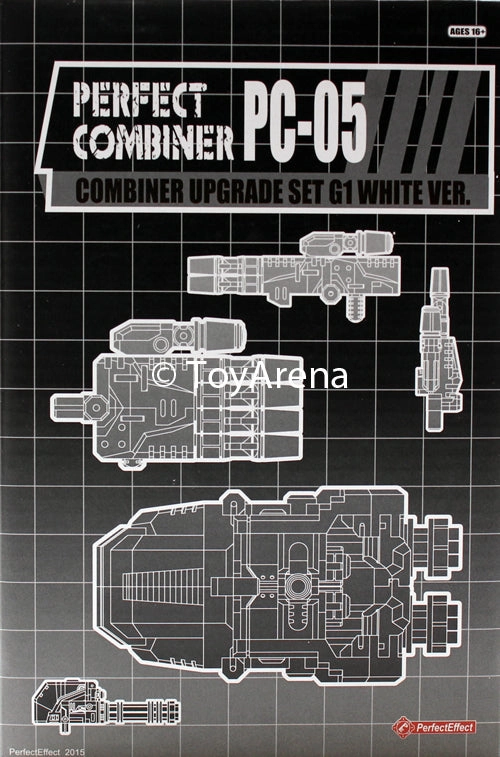 Perfect Effect PC-05 Perfect Combiner Upgrade Set White Version Fathers Day