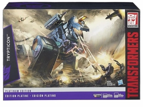 Exhibition Ready Serious Investor Transformers Generations Platinum Edition Trypticon Action Figure