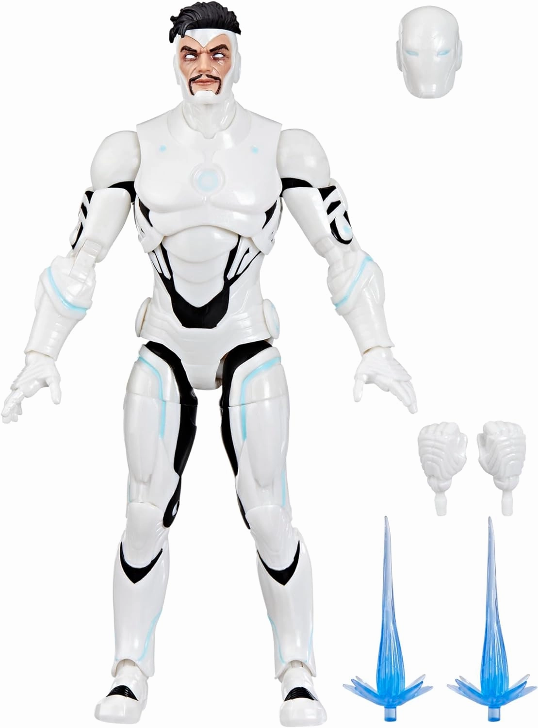 Marvel Legends Superior Iron Man (Marvel's Zabu BAF) Action Figure Desktop Model